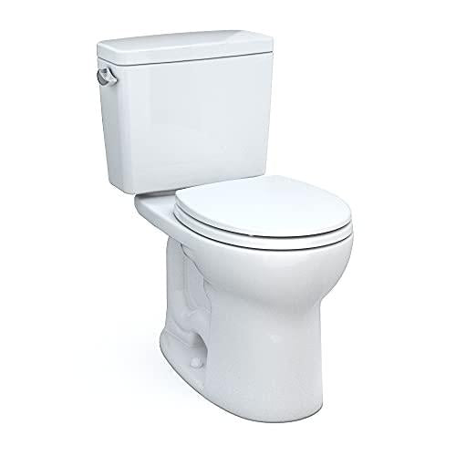 Zalorin Two-Piece Round 1.6 GPF Universal Height Toilet, Cotton White