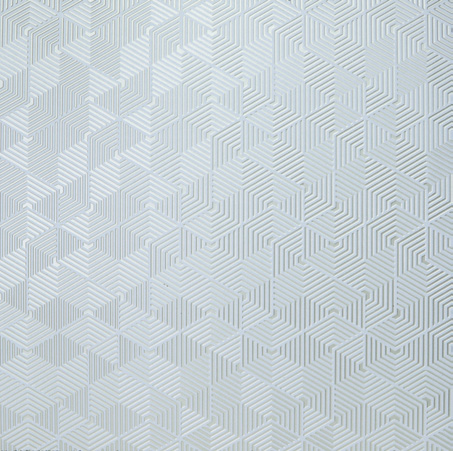Zalorin 38.6" x 19.6". Optical Maze Geometric Wall Panel (Ten pieces in a box)