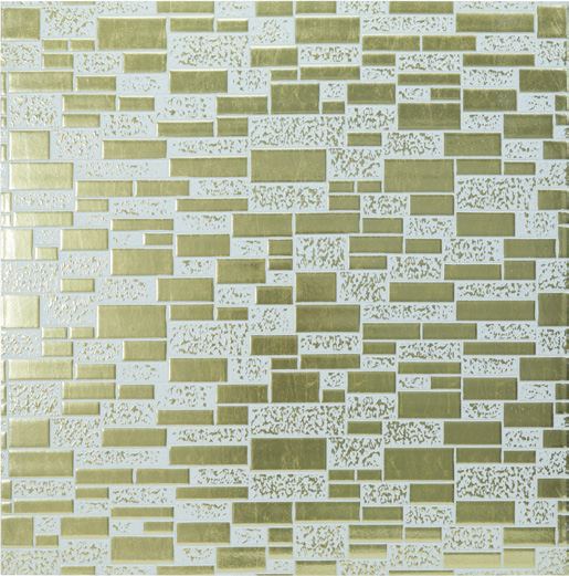 Zalorin 5/16 in. x 48 in. x 96 in. Mosaic Majesty Geometric Wall Panel
