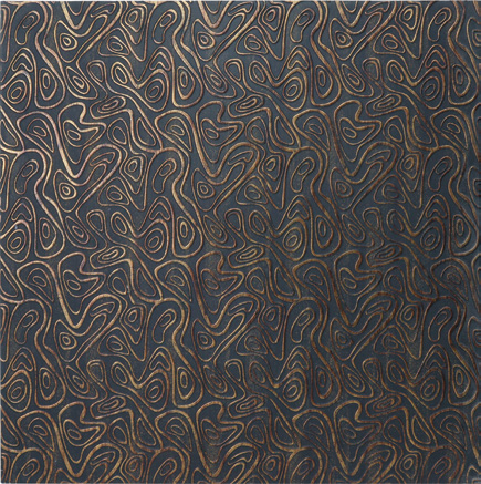 Zalorin 19.7''x19.7''. Serenity Flow Abstract Wall Panel (12 pieces in a box)