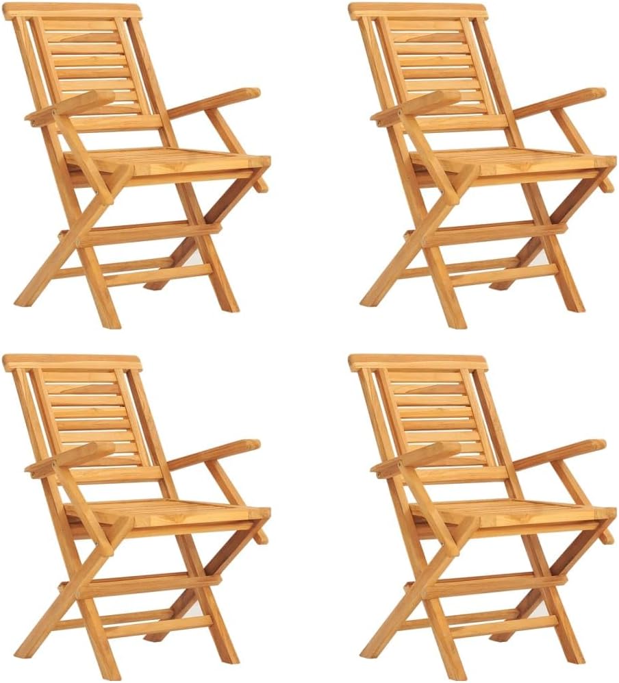 Patio Sets 5 Piece Patio Dining Set Solid Wood Teak