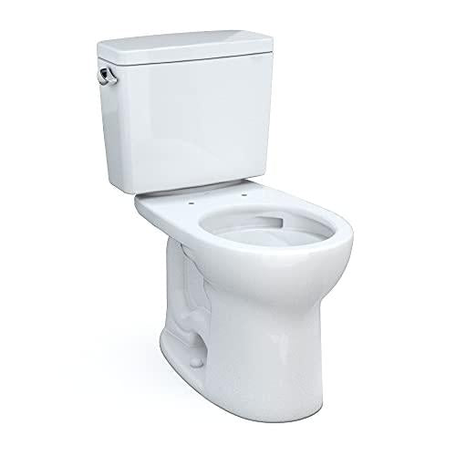 Zalorin Two-Piece Round 1.6 GPF Universal Height Toilet, Cotton White