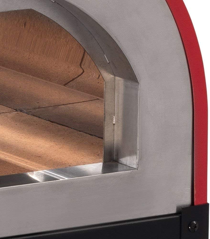 Zalorin Wood Fired Outdoor Pizza Oven – Perfect for Outdoor Garden Cooking, BBQ & Camping - Compact Fire Oven