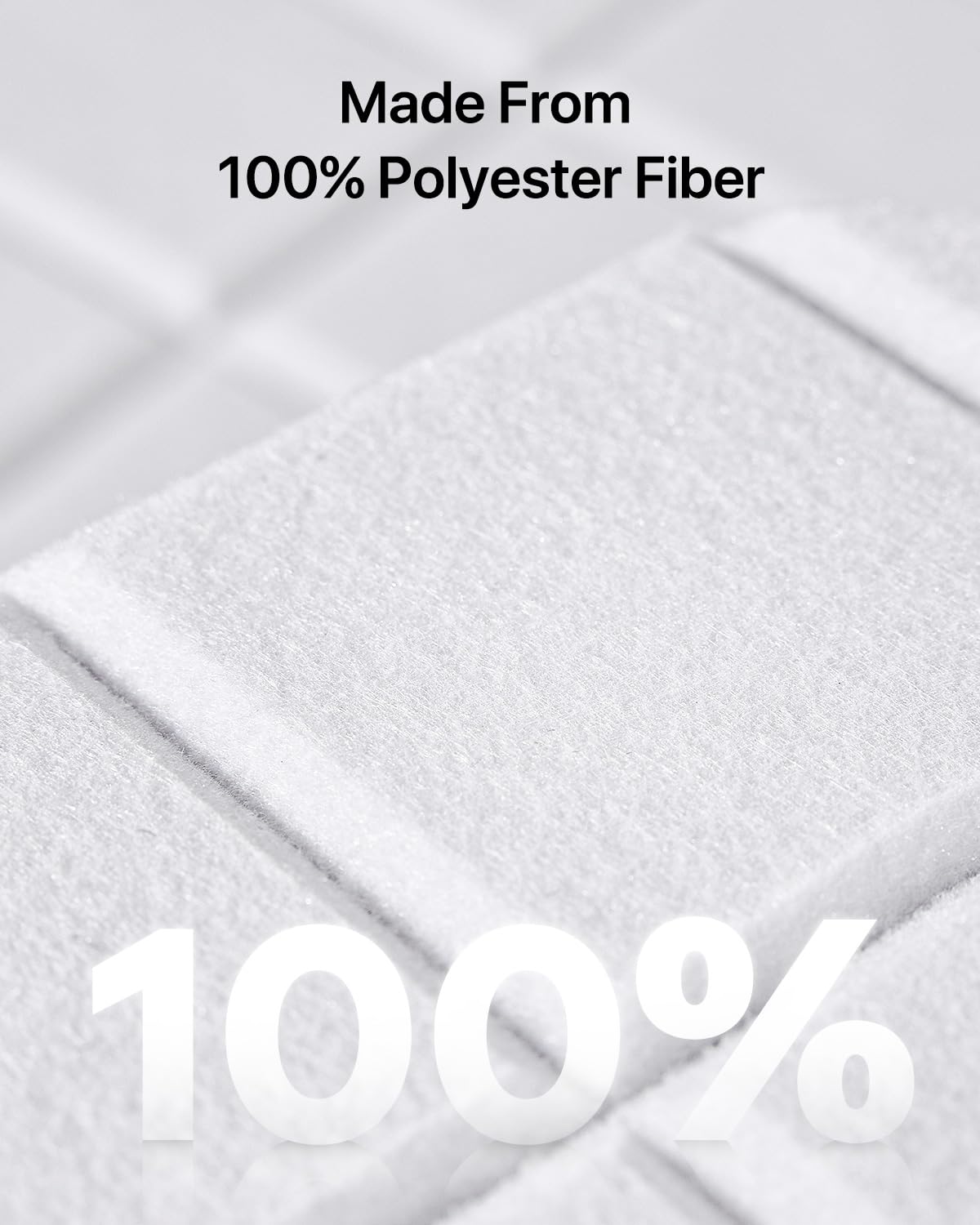 ZalorinSoundproof Wall Panels, Acoustic Panels Sound Absorbing High Density, 12 Pack Sound Proof Panels for Walls Self-Adhesive, Sound Dampening Panels for Walls Bedroom Studio 12" X 12" X 0.4" White