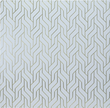 Zalorin 0.79 in. x 20 in. x 46 in. Modern Chevron Geometric Wall Panel (4-Pack)