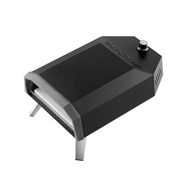 Zalorin 12 Inch Portable Propane Gas Pizza Oven – Outdoor Energy-Efficient Pizza Maker for Backyard, Camping, and Patio Cooking