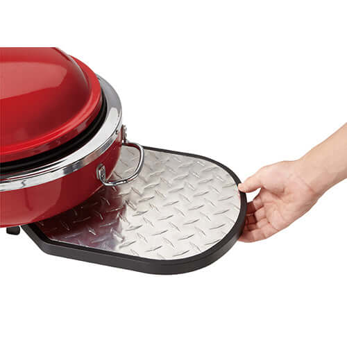 Zalorin Portable Folding Gas Grill with 2 Burners – Outdoor Propane BBQ Grill with Side Tables and Wheels, Compact Stainless Steel Barbecue for Camping, Tailgating, Patio