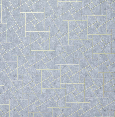 Zalorin  0.79 in. x 19.69 in. x 47.24 in. Angular Harmony Geometric Wall Panel (4-Pack)