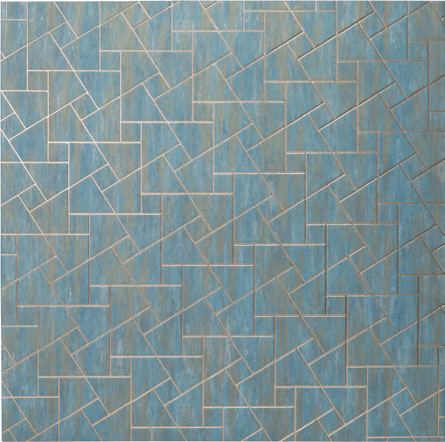 Zalorin  0.79 in. x 19.69 in. x 47.24 in. Angular Harmony Geometric Wall Panel (4-Pack)