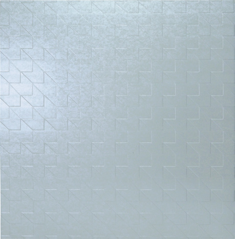 Zalorin 1/4 in. x 24 in. x 96 in. Tranquil Scales Geometric Wall Panel (2 pieces in a box)