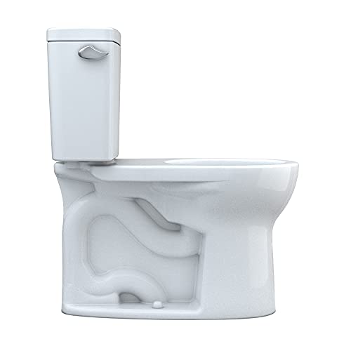 Zalorin Two-Piece Round 1.6 GPF Universal Height Toilet, Cotton White