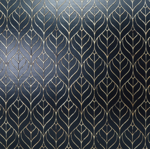 Zalorin 1/4 in. x 24 in. x 96 in. Verdant Elegance Geometric Wall Panel (2 pieces in a box)