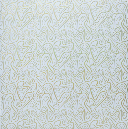 Zalorin 19.7''x19.7''. Serenity Flow Abstract Wall Panel (12 pieces in a box)