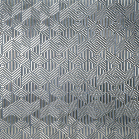 Zalorin 38.6" x 19.6". Optical Maze Geometric Wall Panel (Ten pieces in a box)