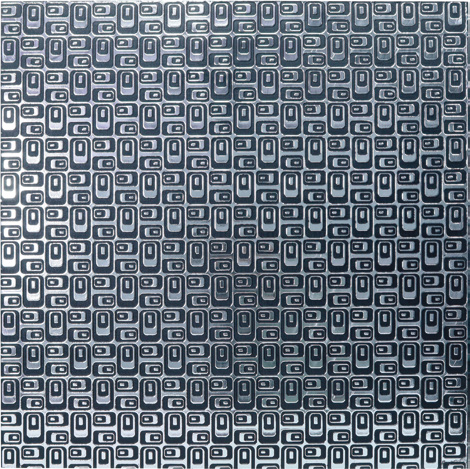 Zalorin 0.79 in. x 20 in. x 46 in. Glyph Matrix Geometric Wall Panel (4-Pack)