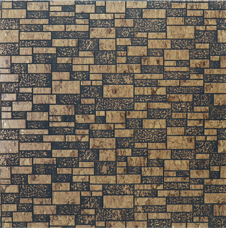 Zalorin 5/16 in. x 48 in. x 96 in. Mosaic Majesty Geometric Wall Panel