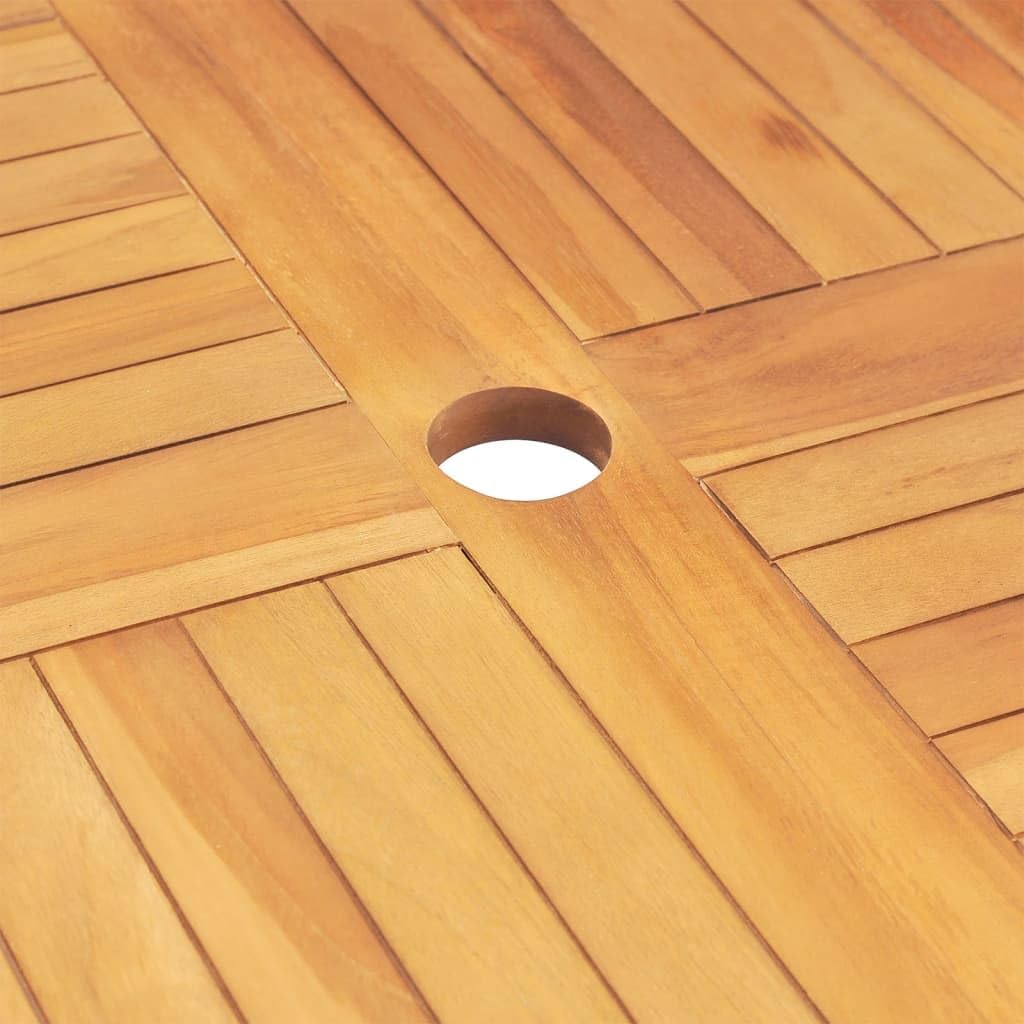 Patio Sets 5 Piece Patio Dining Set Solid Wood Teak