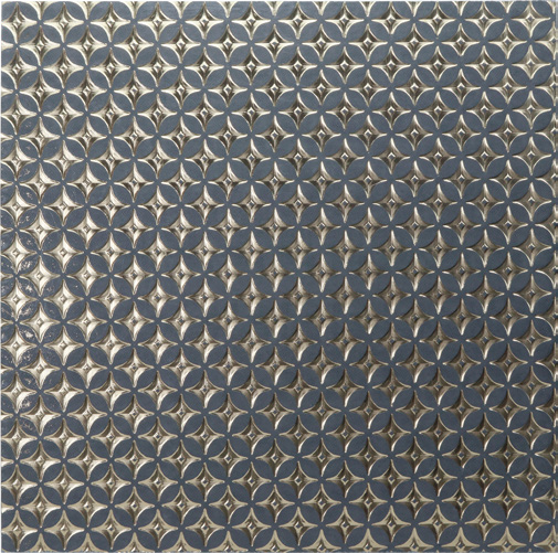 Zalorin 0.594 in. x 48 in. x 96 in. Diamond Lattice Geometric Wall Panel