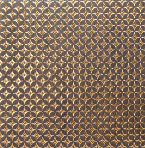 Zalorin 0.594 in. x 48 in. x 96 in. Diamond Lattice Geometric Wall Panel