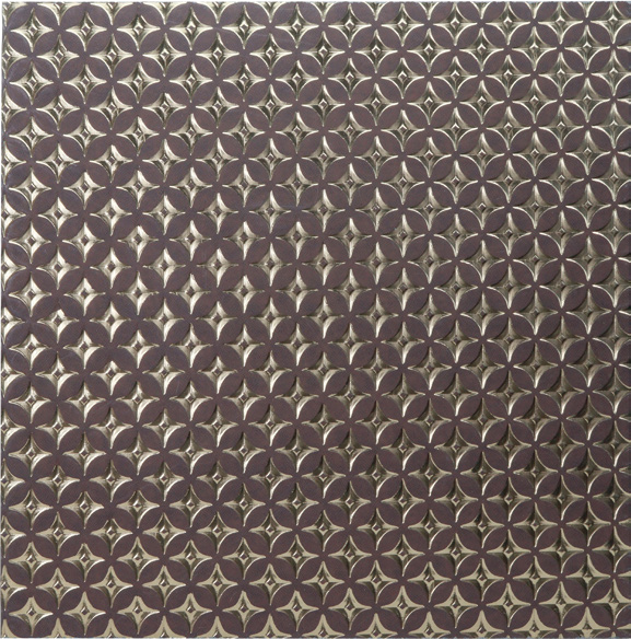 Zalorin 0.594 in. x 48 in. x 96 in. Diamond Lattice Geometric Wall Panel
