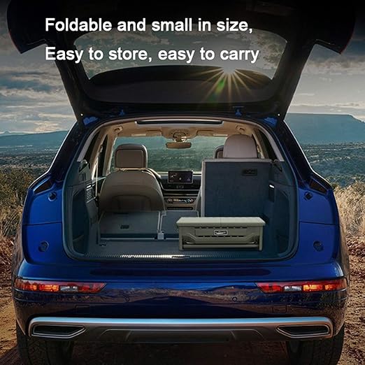 Barbecue Grill/Charcoal Grill Portable Foldable Charcoal Grill Outdoor BBQ Grill Large Cooking Surface with Baking Fork and Non-stick Bottom Pan for Outdoor Picnic Patio Cooking Backyard Party，dark Gr